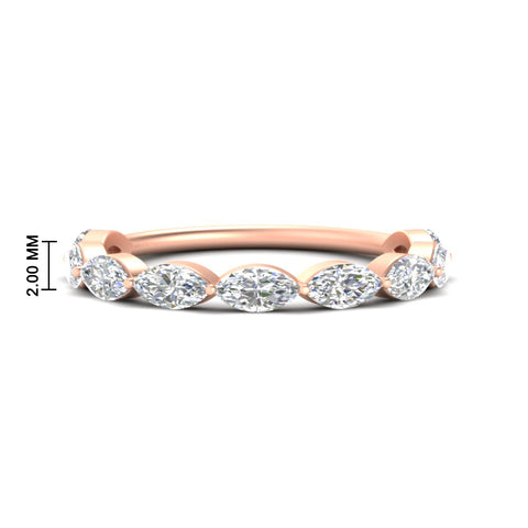 9-stone-marquise-horizontal-diamond-wedding-band-2-carat-in-rose-gold-FD8398MQB-2.00CT-NL-RG-HW