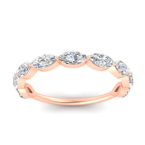 9-stone-marquise-horizontal-diamond-wedding-band-2-carat-in-rose-gold-FD8398MQBANGLE5-2.00CT-NL-RG