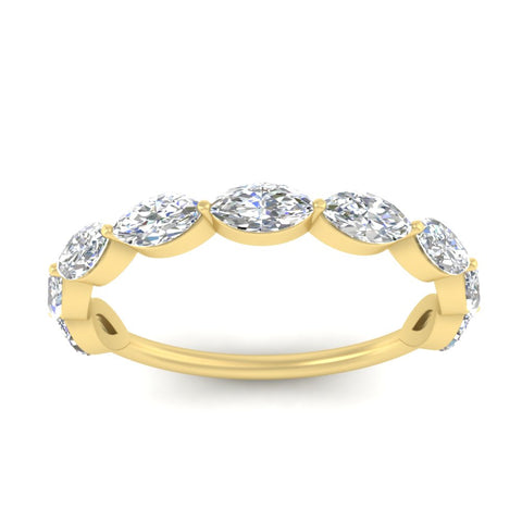 9-stone-marquise-horizontal-diamond-wedding-band-2-carat-in-yellow-gold-FD8398MQBANGLE5-2.00CT-NL-YG
