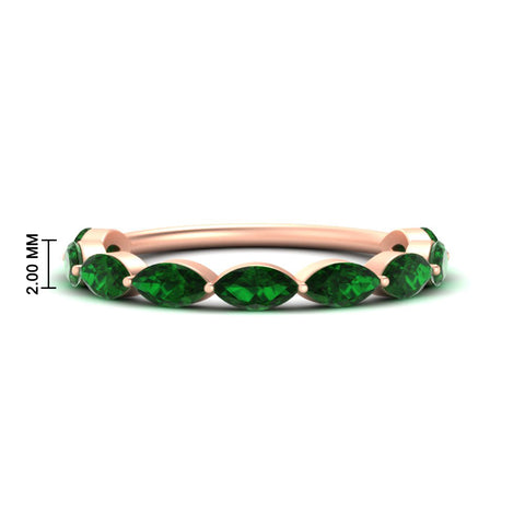 9-stone-marquise-horizontal-emerald-wedding-band-2-carat-in-rose-gold-FD8398MQBGEMGER-2.00CT-NL-RG-HW