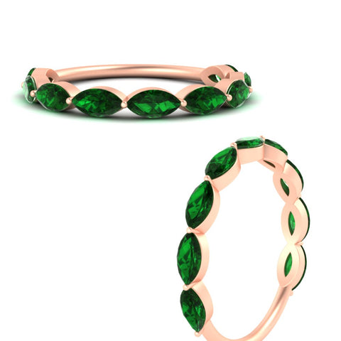 9-stone-marquise-horizontal-emerald-wedding-band-2-carat-in-rose-gold-FD8398MQBGEMGRANGLE3-2.00CT-NL-RG