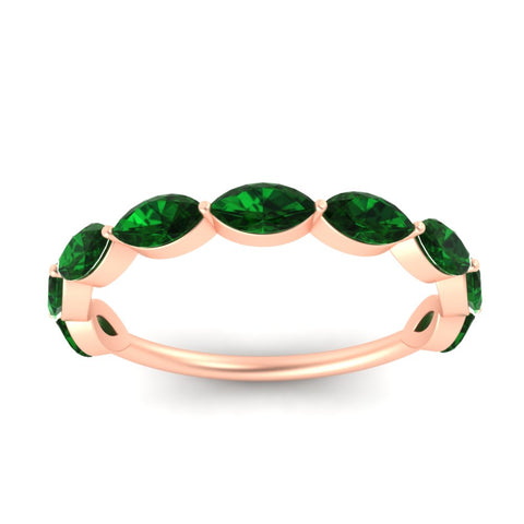 9-stone-marquise-horizontal-emerald-wedding-band-2-carat-in-rose-gold-FD8398MQBGEMGRANGLE5-2.00CT-NL-RG