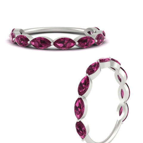9-stone-marquise-horizontal-pink-sapphire-wedding-band-2-carat-in-white-gold-FD8398MQBGSADRPIANGLE3-2.00CT-NL-WG