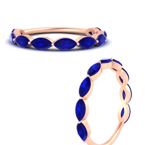 9-stone-marquise-horizontal-sapphire-wedding-band-2-carat-in-rose-gold-FD8398MQBGSABLANGLE3-2.00CT-NL-RG