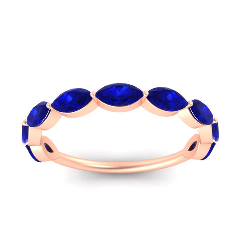 9-stone-marquise-horizontal-sapphire-wedding-band-2-carat-in-rose-gold-FD8398MQBGSABLANGLE5-2.00CT-NL-RG