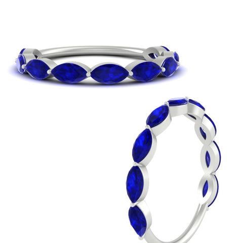 9-stone-marquise-horizontal-sapphire-wedding-band-2-carat-in-white-gold-FD8398MQBGSABLANGLE3-2.00CT-NL-WG
