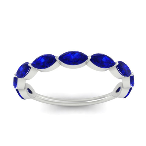 9-stone-marquise-horizontal-sapphire-wedding-band-2-carat-in-white-gold-FD8398MQBGSABLANGLE5-2.00CT-NL-WG