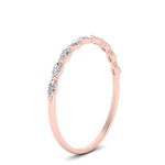 Load image into Gallery viewer, 9 Stone Marquise Thin Stacking Band
