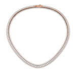 Load image into Gallery viewer, 9.50-carat-tennis-diamond-necklace-in-FDNK11334-(0.06CT)ANGLE1-NL-RG