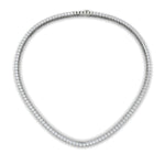 Load image into Gallery viewer, 9.50-carat-tennis-diamond-necklace-in-FDNK11334-(0.06CT)ANGLE1-NL-WG