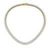 Load image into Gallery viewer, 9.50-carat-tennis-diamond-necklace-in-FDNK11334-(0.06CT)ANGLE1-NL-YG