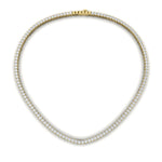 Load image into Gallery viewer, 9.50-carat-tennis-diamond-necklace-in-FDNK11334-(0.06CT)ANGLE1-NL-YG
