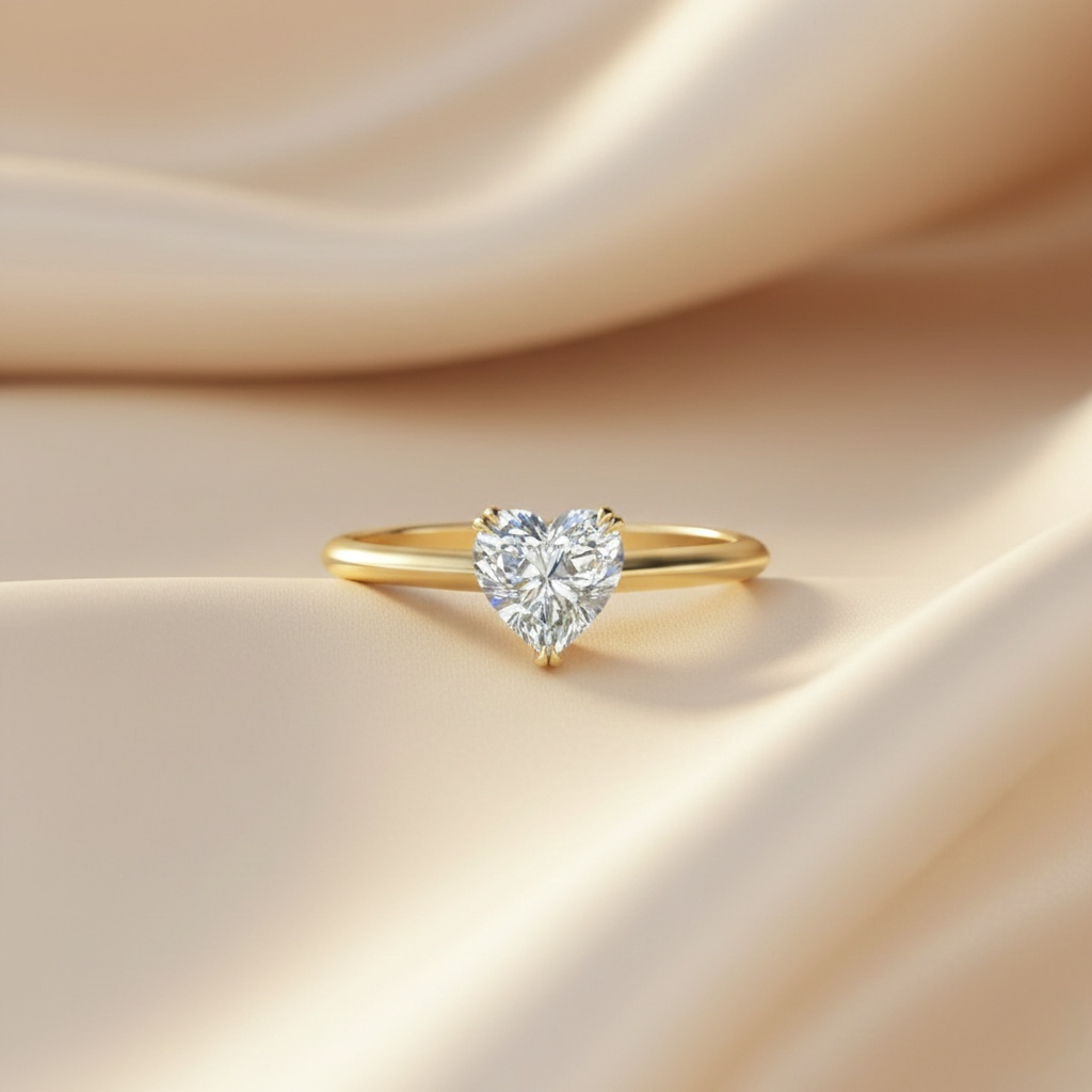 What Does a Heart Shaped Engagement Ring Symbolize?