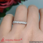 Load image into Gallery viewer, Angled-marquise-stack-diamond-band-in-white-gold-FD9726B-7