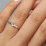 Load image into Gallery viewer, Asymmetric_Promise_Ring_With_Black_Diamond_In_White_Gold-FD8354
