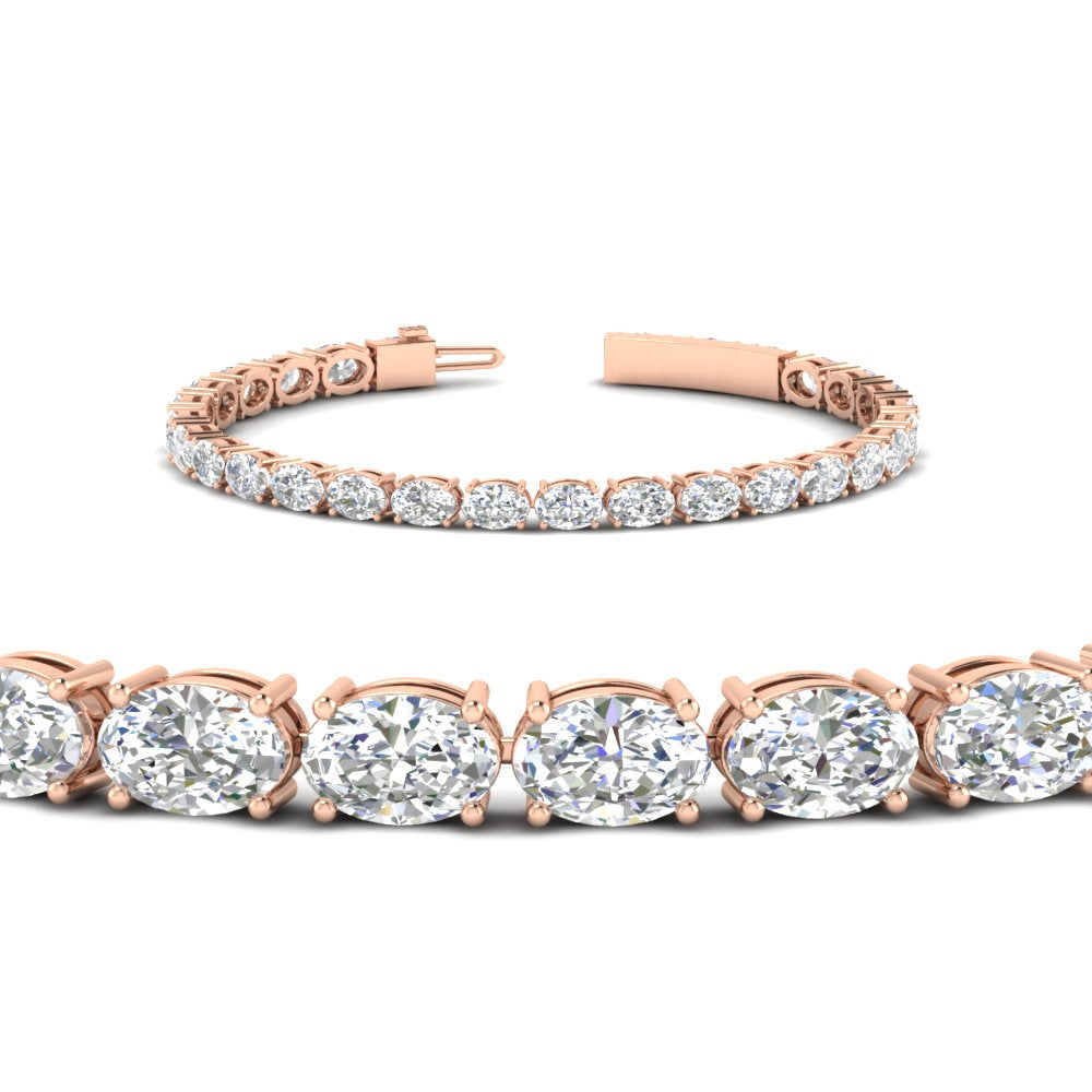 basket-tennis-bracelet-14-carat-oval-shaped-in-rose-gold-fdbrc10444angle2-14.00ct-nl-rg