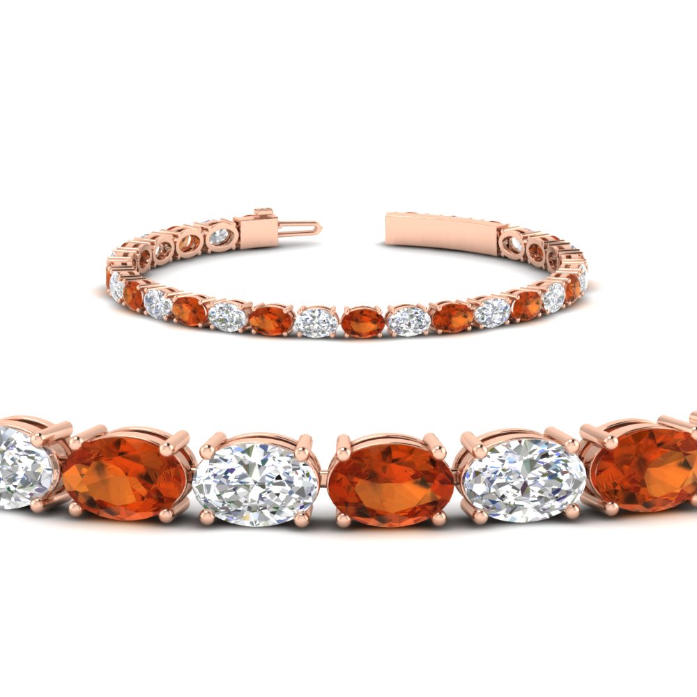 basket-tennis-bracelet-14-carat-oval-shaped-in-rose-gold-fdbrc10444gsaorangle2-14.00ct-nl-rg