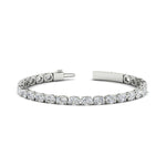 Load image into Gallery viewer, basket-tennis-bracelet-14-carat-oval-shaped-in-white-gold-fdbrc10444angle2-14.00ct-nl-wg
