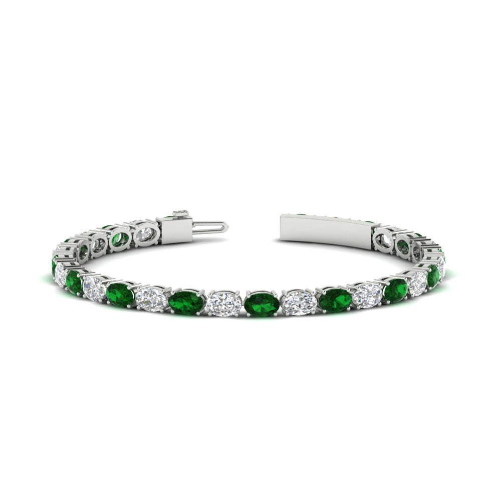 basket-tennis-bracelet-14-carat-oval-shaped-in-white-gold-fdbrc10444gemgrangle2-14.00ct-nl-wg