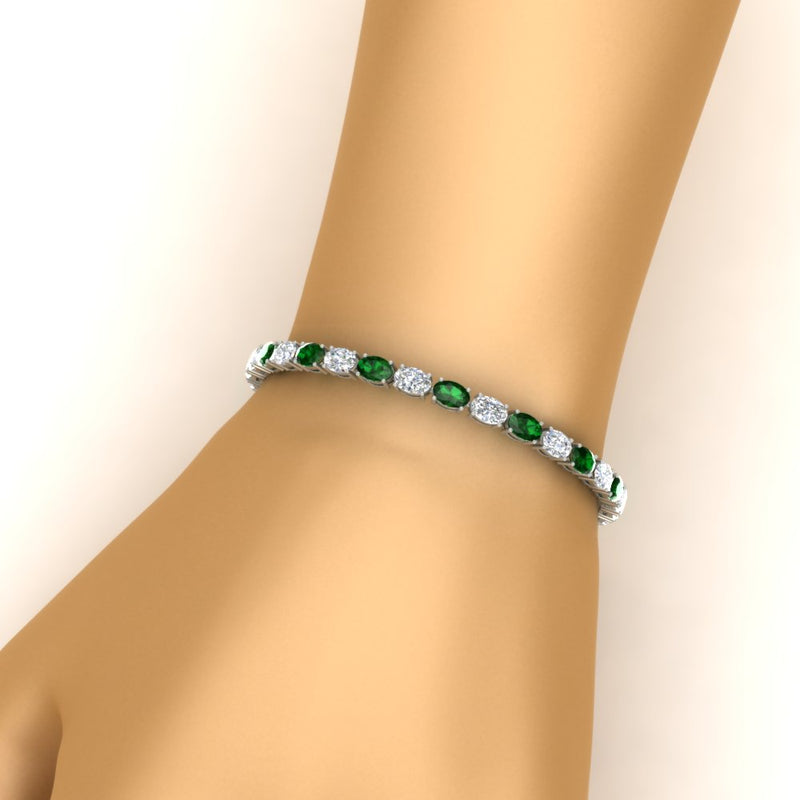 basket-tennis-bracelet-14-carat-oval-shaped-in-white-gold-fdbrc10444gemgrangle2-14.00ct-nl-wg