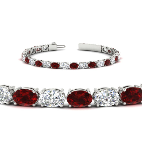 basket-tennis-bracelet-14-carat-oval-shaped-in-white-gold-fdbrc10444grudrangle2-14.00ct-nl-wg