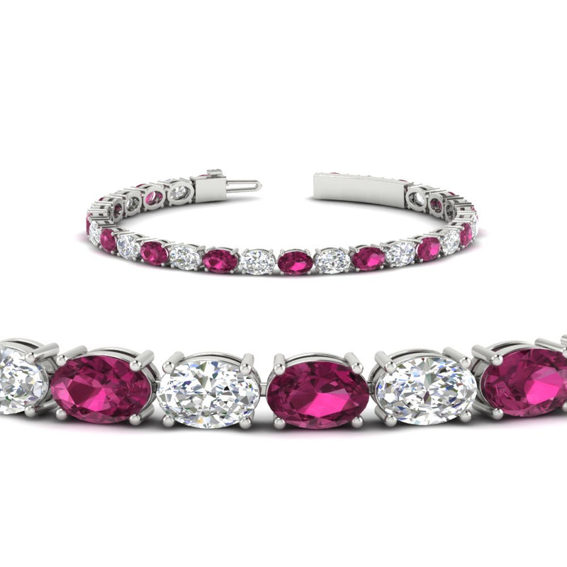 basket-tennis-bracelet-14-carat-oval-shaped-in-white-gold-fdbrc10444gsadrpiangle2-14.00ct-nl-wg