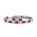 Thumbnail 43 - basket-tennis-bracelet-14-carat-oval-shaped-in-white-gold-fdbrc10444gsadrpiangle2-14.00ct-nl-wg