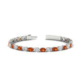 Thumbnail 47 - basket-tennis-bracelet-14-carat-oval-shaped-in-white-gold-fdbrc10444gsaorangle2-14.00ct-nl-wg