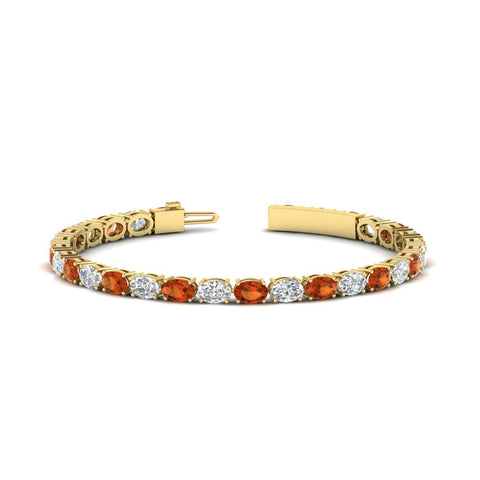 basket-tennis-bracelet-14-carat-oval-shaped-in-yellow-gold-fdbrc10444gsaorangle2-14.00ct-nl-yg