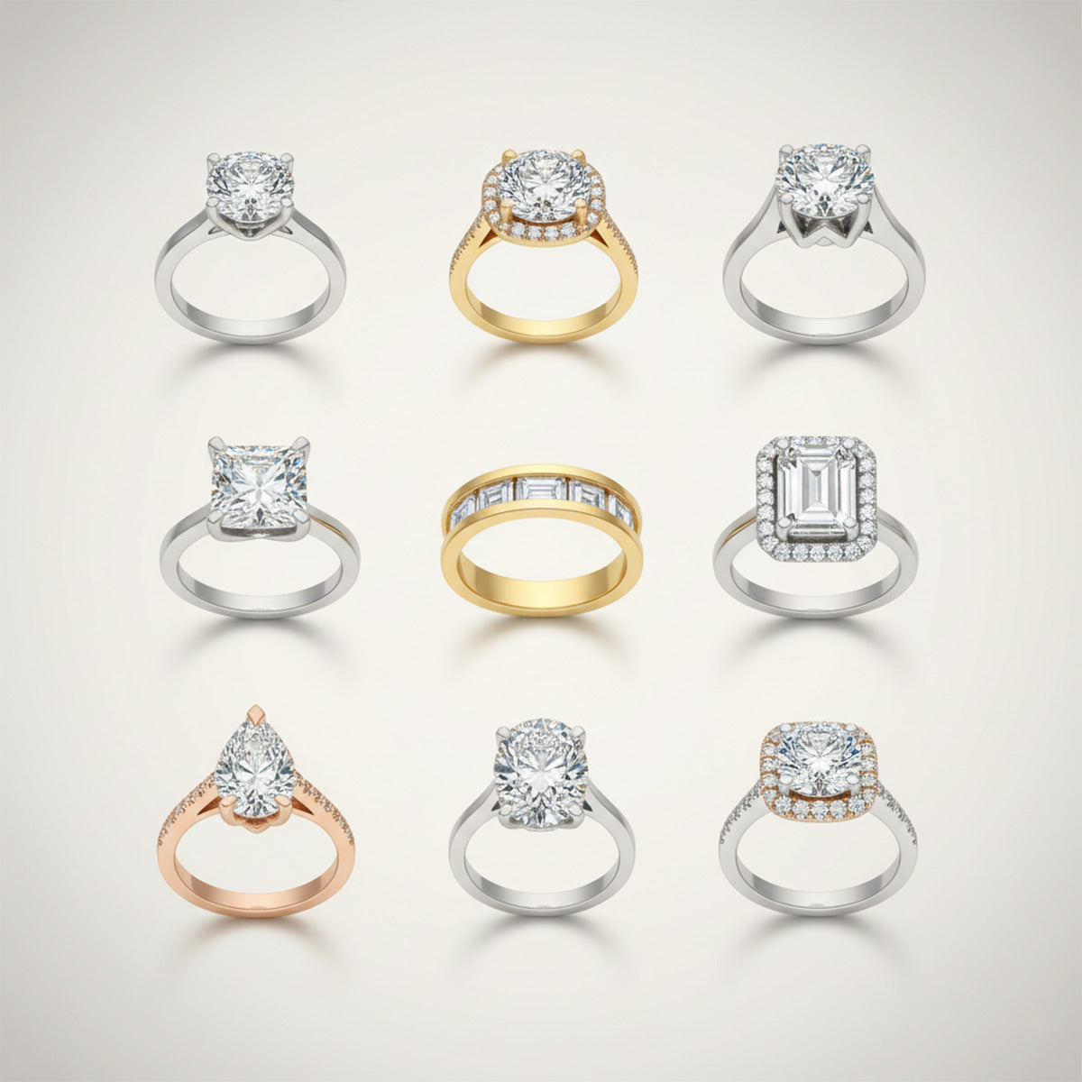 Best Settings by Diamond Shape