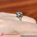Thumbnail 23 - Bezel-set-split-shank-cushion-cut-diamond-solitaire-ring-in-white-gold-FD11229CUR-NL-WG-3