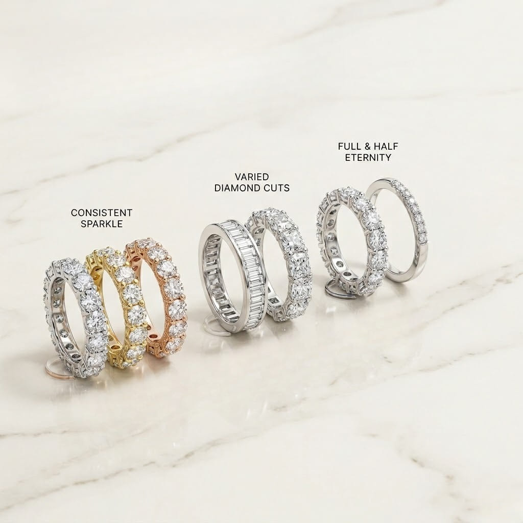 Buying Guide: What to Look for in a Diamond Eternity Band