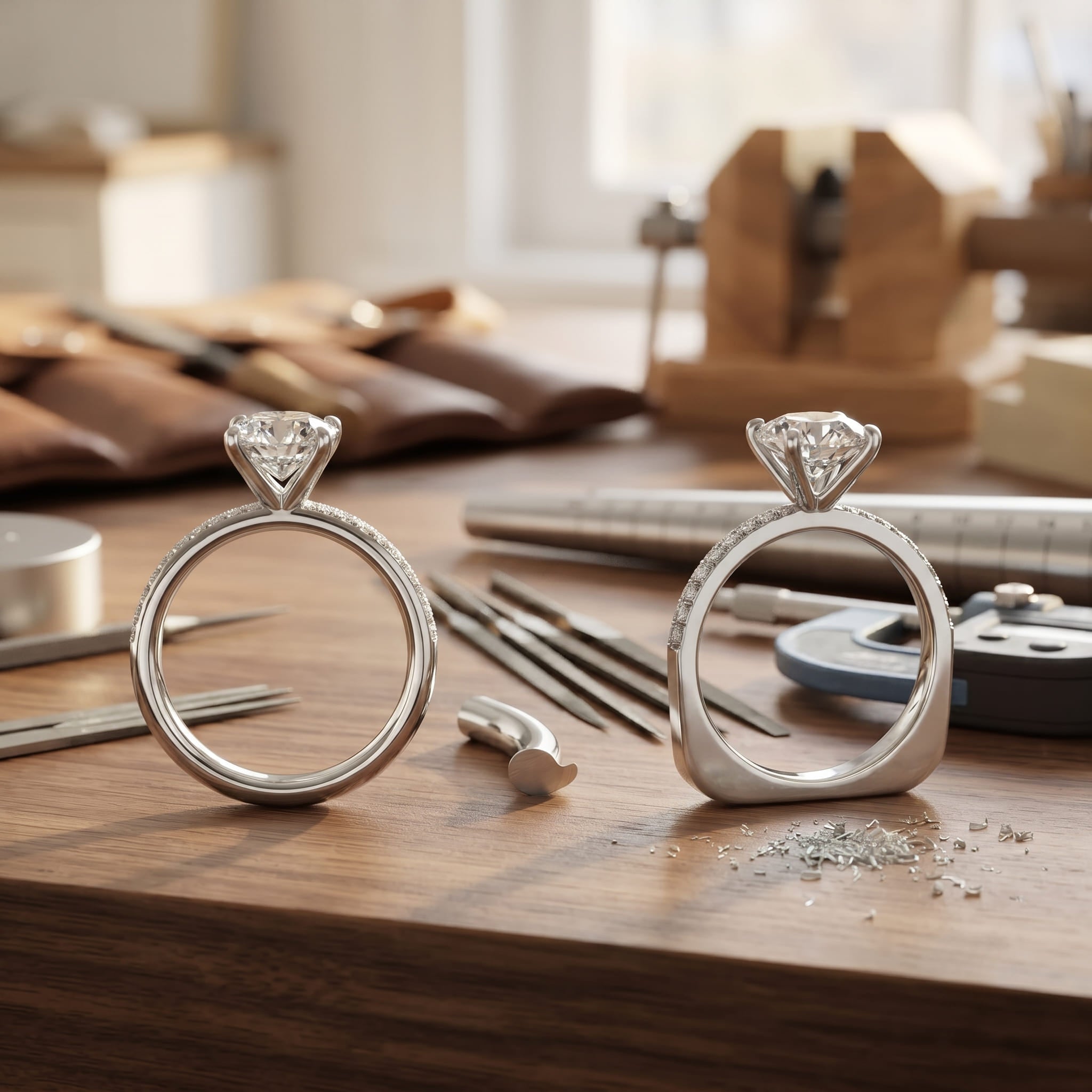 Can a Euro Shank Be Added to an Existing Ring?