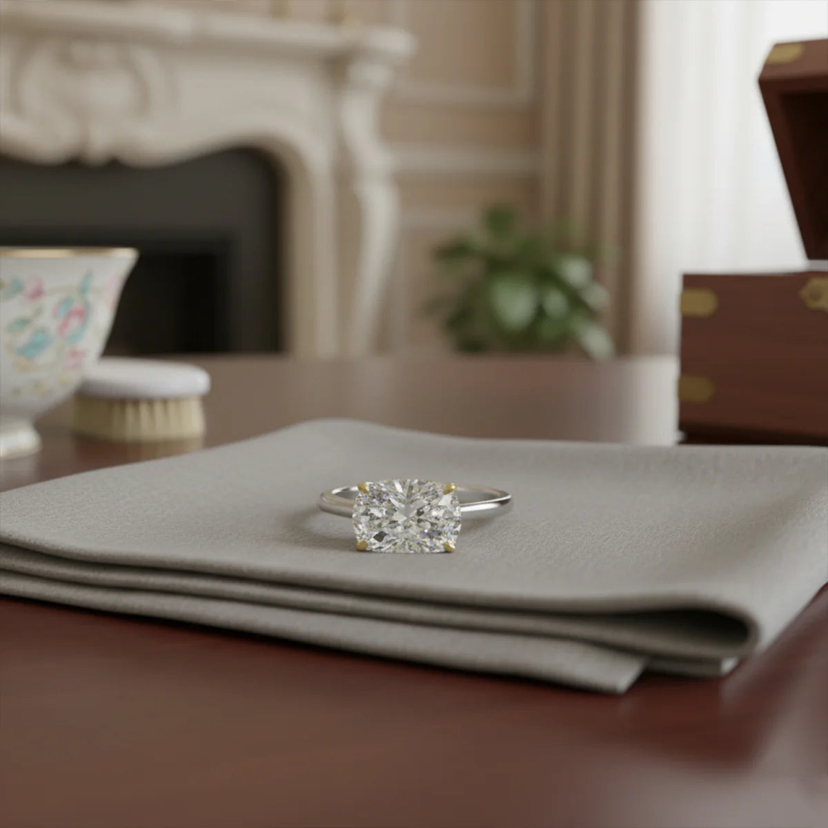 Best Settings for Horizontal Engagement Rings