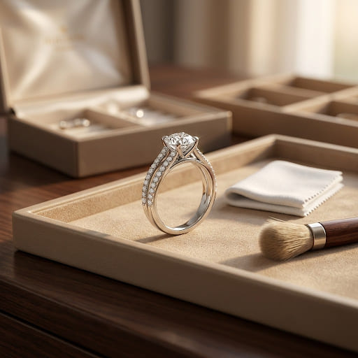 Caring for a Split Shank Ring