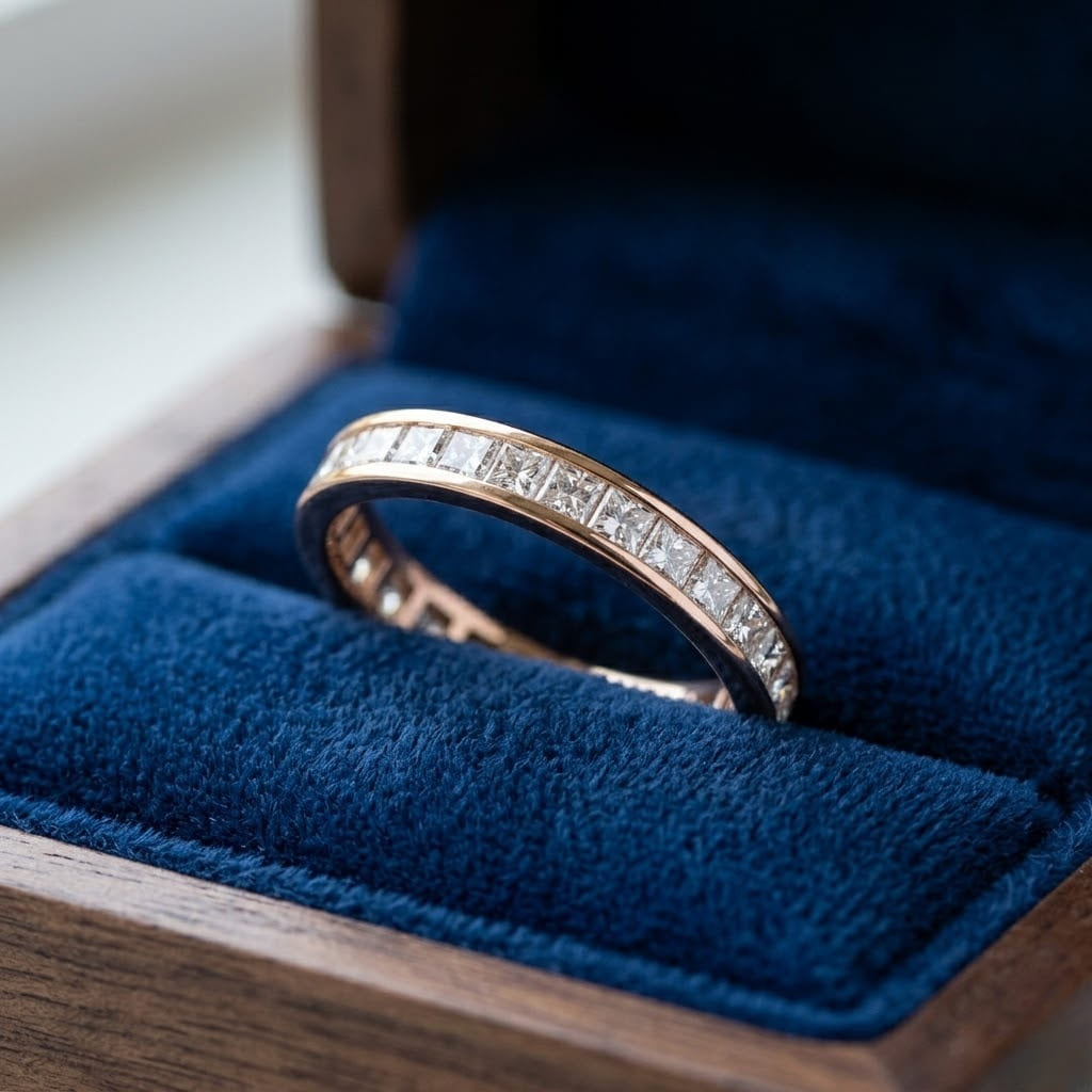 Channel Set Eternity Band