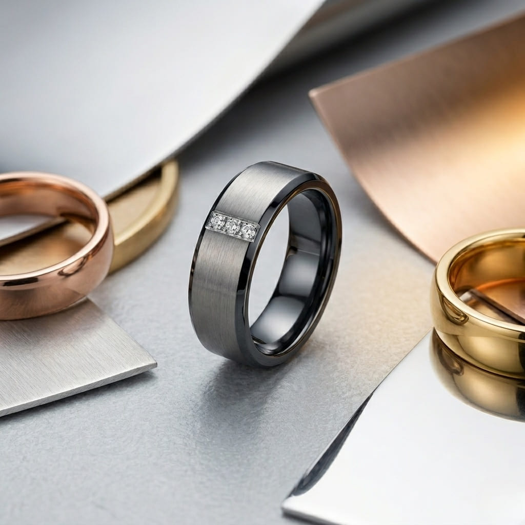 Choosing the Right Metal for Men’s Diamond Wedding Rings