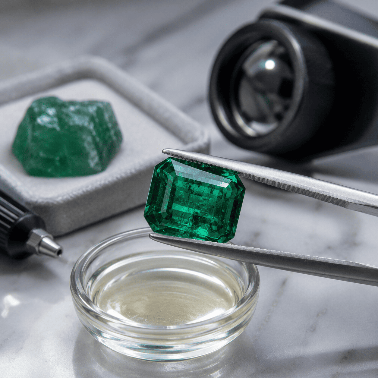 Clarity Enhancement (Oiling and Fracture Filling)