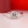 Load image into Gallery viewer, Classic-Six-Prong-Round-Solitaire-Lab-Diamond-Engagement-Ring-In-950-Platinum-FD9334ROR