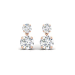 Load image into Gallery viewer, Classic-round-diamond-drop-stud-earrings-in-rose-gold-fdear11550roangle2-nl-rg.jpg?v=1769066477