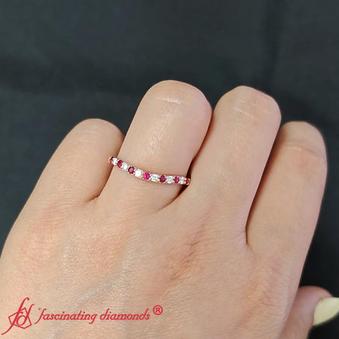 Curved-ruby-wedding-ring-for-women-in-rose-gold-fdens2255b-8