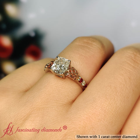 Cushion_Cut_Celtic_Lab_Diamond_Ring_With_Ruby_In_950_Platinum-FDENS2255R-AN2-PL