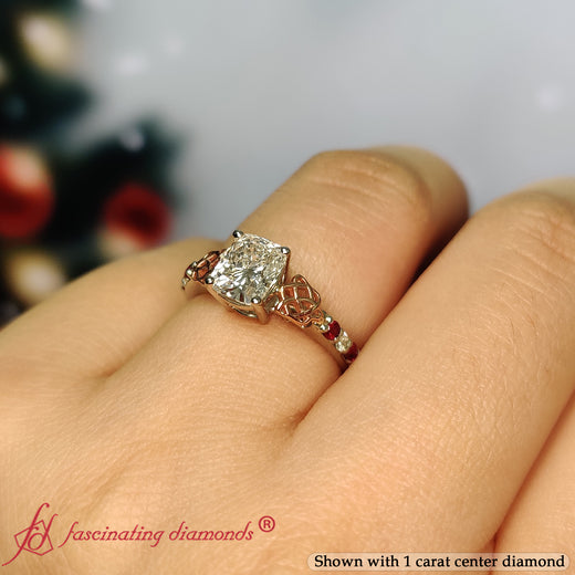 Cushion_Cut_Celtic_Lab_Diamond_Ring_With_Ruby_In_950_Platinum-FDENS2255R-AN2-PL