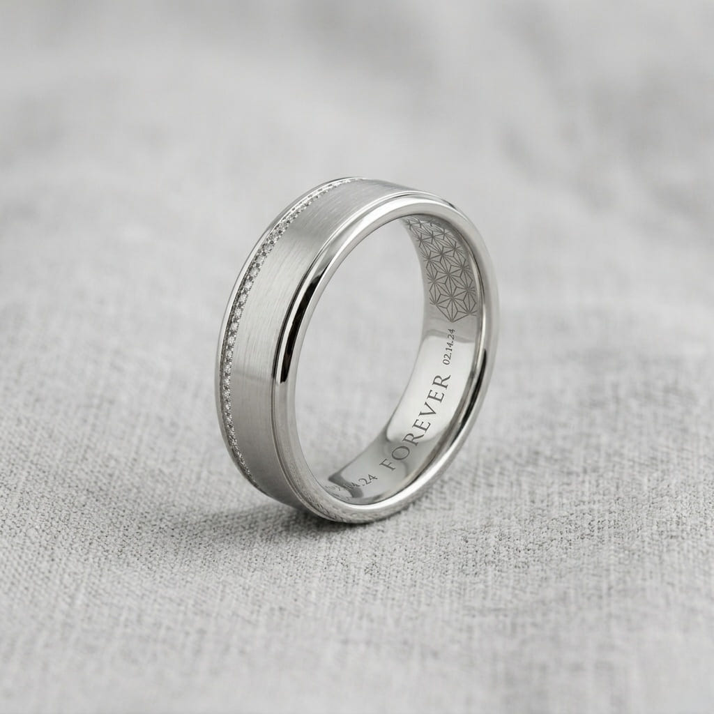 Custom Diamond Wedding Rings for Men