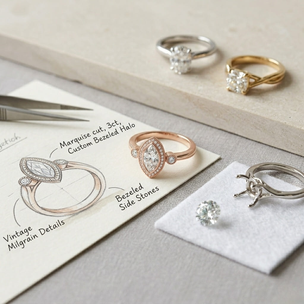 2. Custom Rings Aren’t Always More Expensive