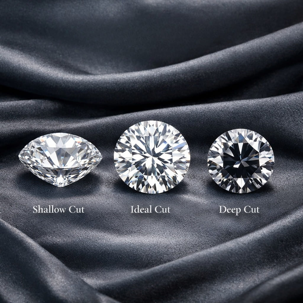 Cut and Carat Weight, The Illusion of Size