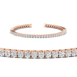 Load image into Gallery viewer, Diamond-Tennis-Bracelet-For-Women-3-Ctw-In-Rose-Gold-In-Rose-Gold-FDBRC8635ROANGLE2-3.00_20CT-NL-RG
