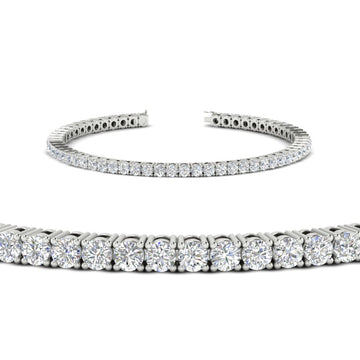 Cluster Tennis Bracelet For Her