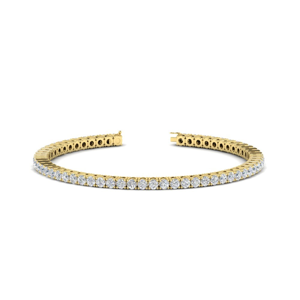 Diamond-Tennis-Bracelet-For-Women-3-Ctw-In-Yellow-Gold-Yellow-Gold-FDBRC8635RO-3.00_20CT-NL-YG