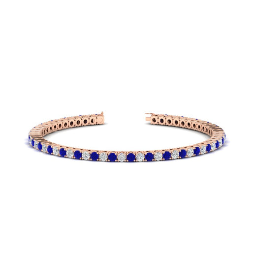 Diamond-Tennis-Bracelet-For-Women-3-Ctw-With-Blue-Sapphire-With-Blue-Sapphire-In-Rose-Gold-FDBRC8635ROGSABL-3.00_20CT-NL-RG